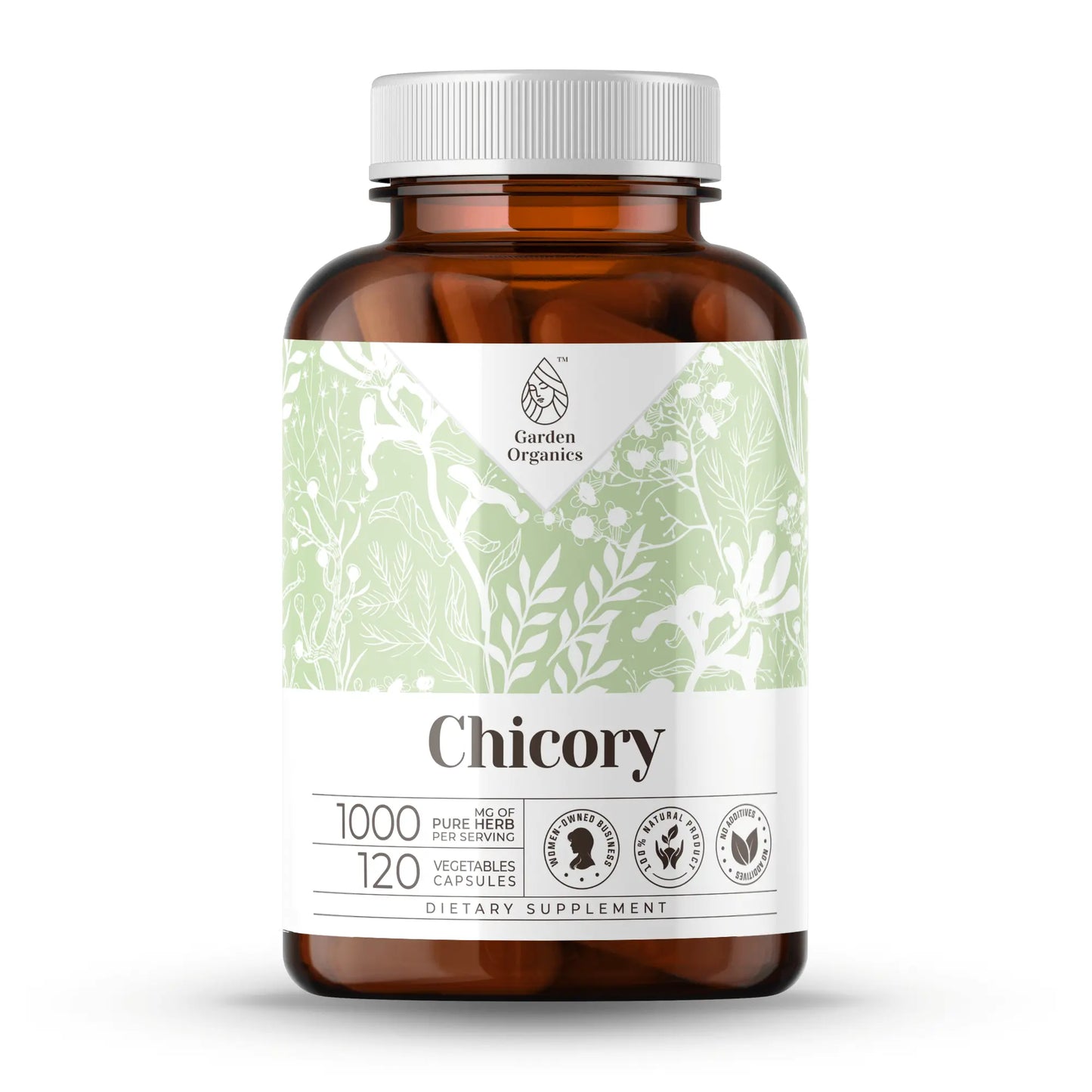 Chicory Capsules gardenixx Vitamins & Supplements gardenixx 120-Capsules
