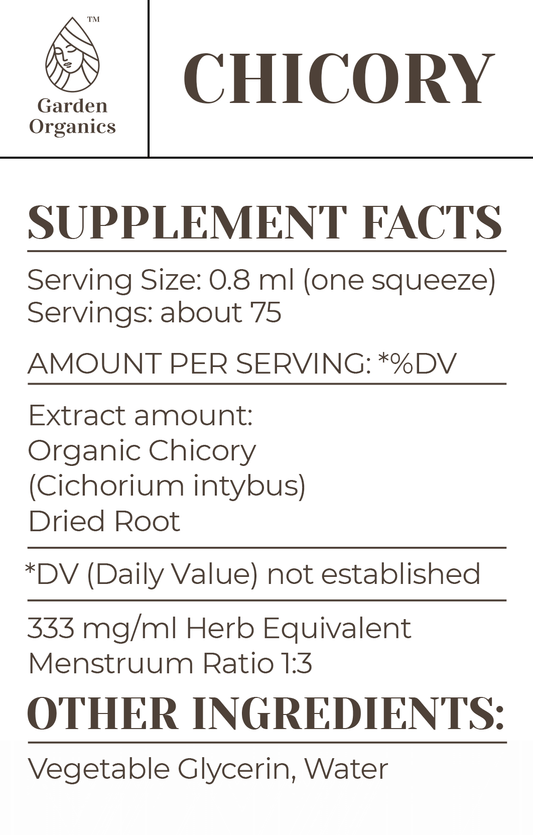 Chicory Tincture gardenixx Vitamins & Supplements gardenixx