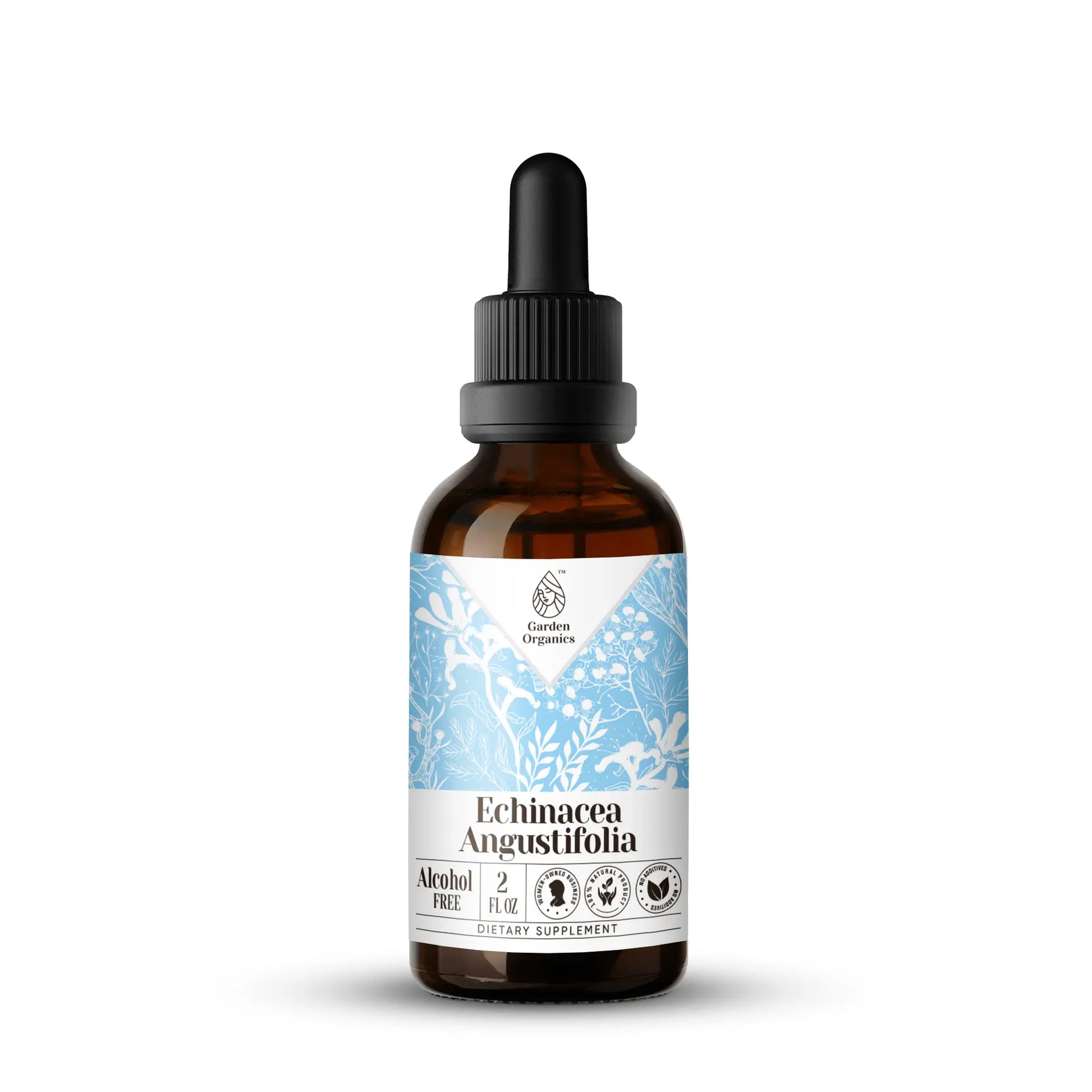 Echinacea Angustifolia Tincture gardenixx Vitamins & Supplements gardenixx Alcohol-FREE-2-OZ