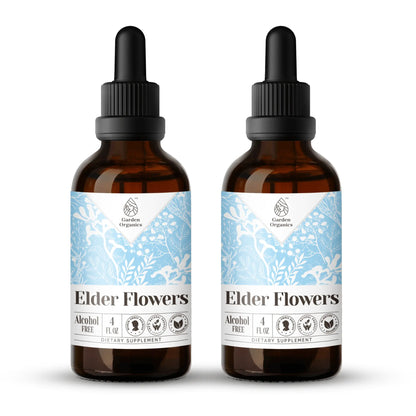 Buy Elder Flowers Tincture online - Garden Organics