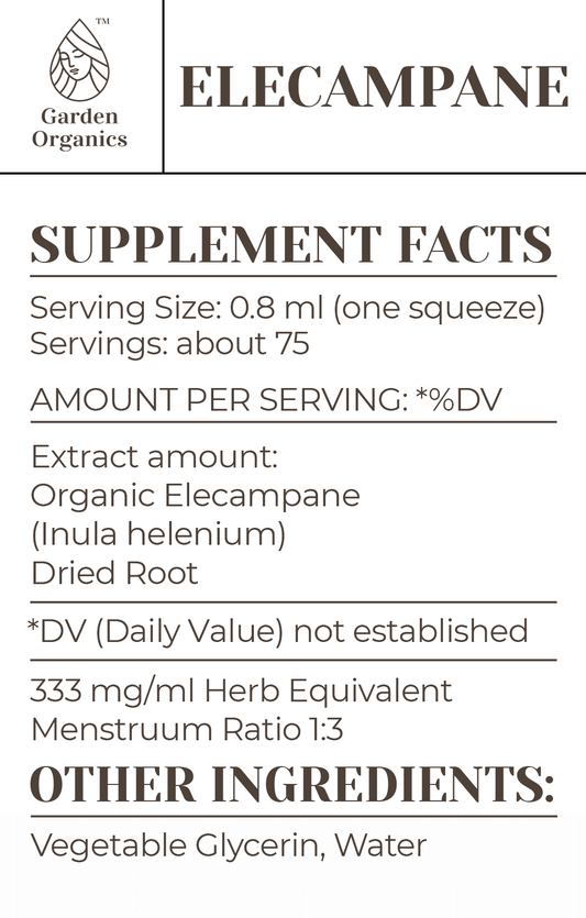 Elecampane Tincture gardenixx Vitamins & Supplements gardenixx