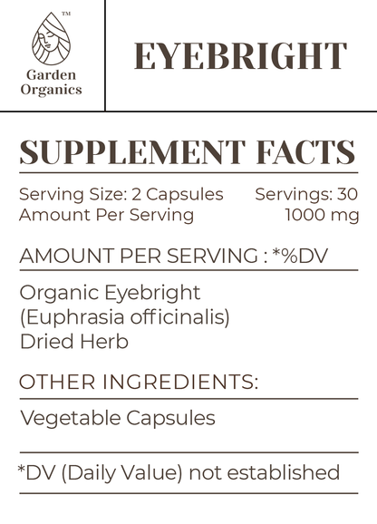 Eyebright Capsules gardenixx Vitamins & Supplements gardenixx