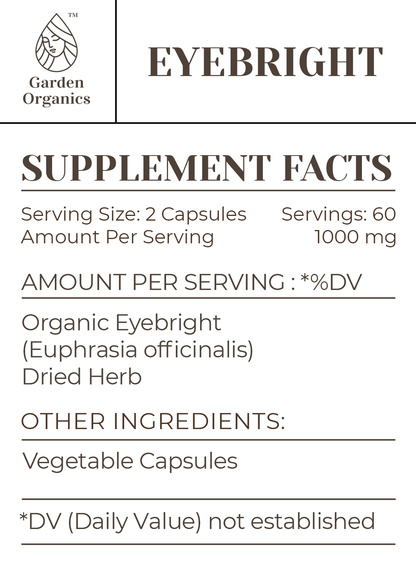Eyebright Capsules gardenixx Vitamins & Supplements gardenixx