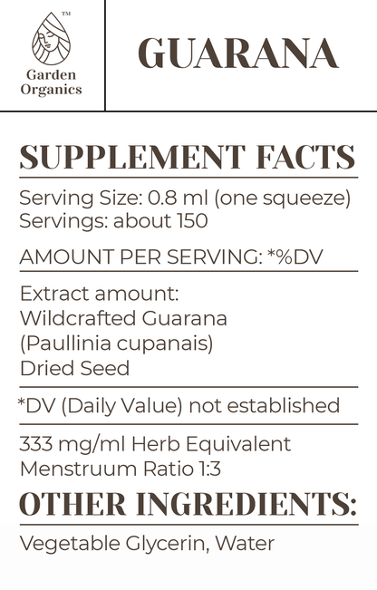 Guarana Tincture gardenixx Vitamins & Supplements gardenixx