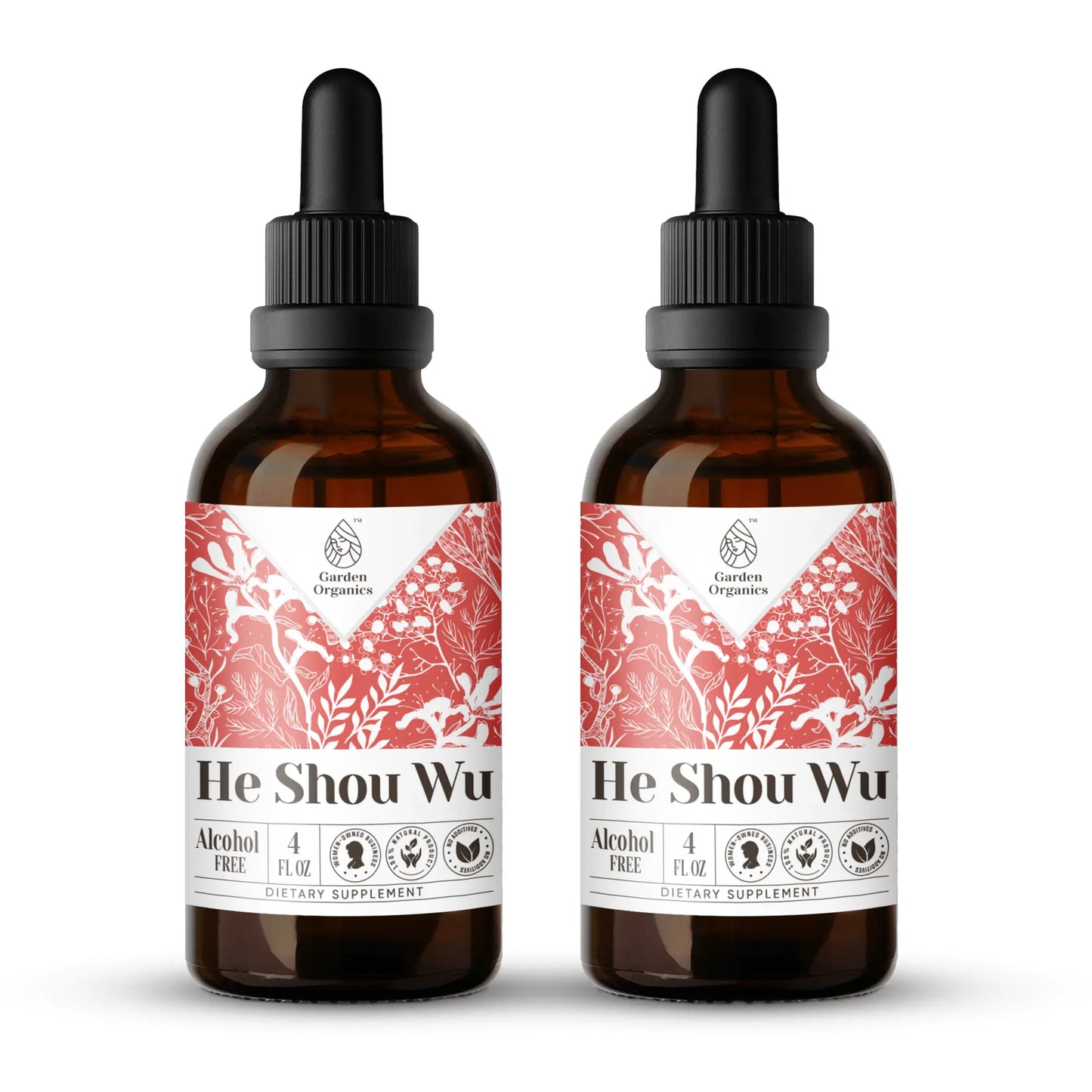 He Shou Wu Tincture gardenixx Vitamins & Supplements gardenixx Alcohol-FREE-2X4-OZ