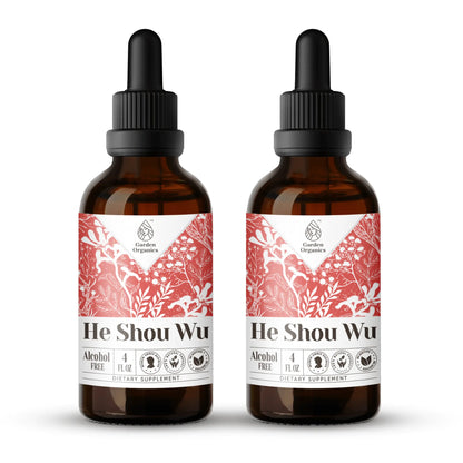 He Shou Wu Tincture gardenixx Vitamins & Supplements gardenixx Alcohol-FREE-2X4-OZ