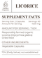 Licorice Capsules gardenixx Vitamins & Supplements gardenixx