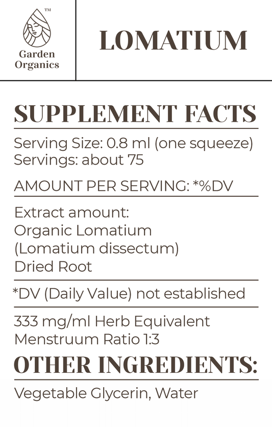 Lomatium Tincture gardenixx Vitamins & Supplements gardenixx