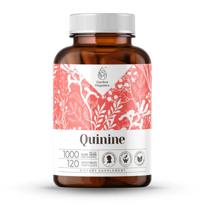 Quinine Capsules gardenixx Vitamins & Supplements gardenixx 120-Capsules
