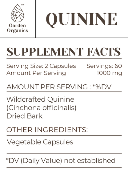 Quinine Capsules gardenixx Vitamins & Supplements gardenixx