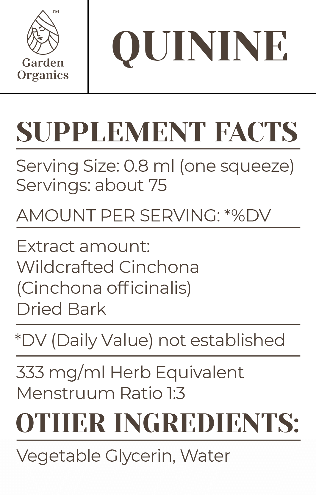 Quinine Tincture gardenixx Vitamins & Supplements gardenixx