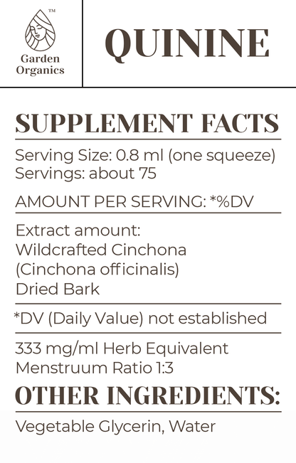 Quinine Tincture gardenixx Vitamins & Supplements gardenixx