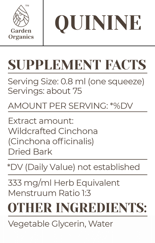 Quinine Tincture gardenixx Vitamins & Supplements gardenixx