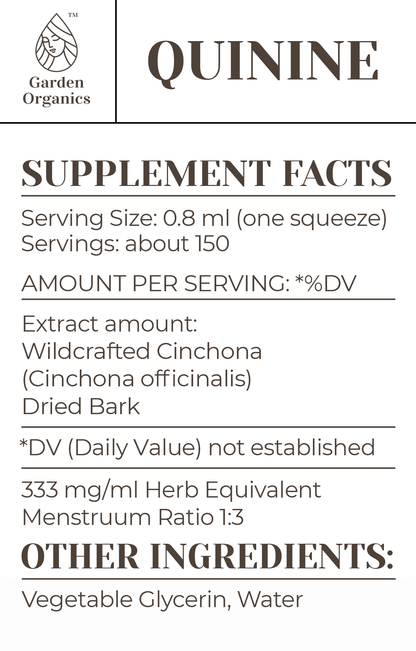 Quinine Tincture gardenixx Vitamins & Supplements gardenixx