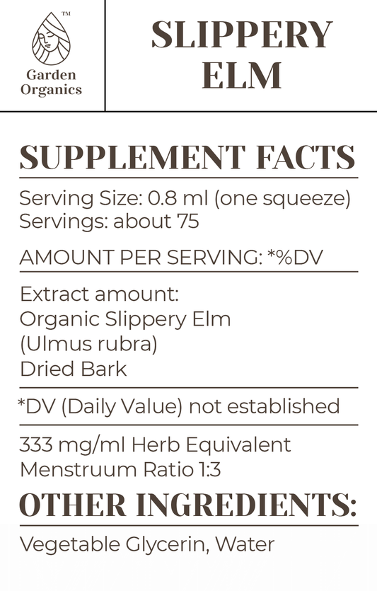 Slippery Elm Tincture gardenixx Vitamins & Supplements gardenixx