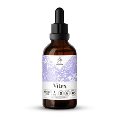 Vitex Tincture gardenixx Vitamins & Supplements gardenixx Alcohol-FREE-4-OZ