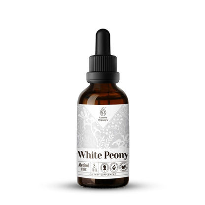 White Peony Tincture gardenixx Vitamins & Supplements gardenixx Alcohol-FREE-2-OZ