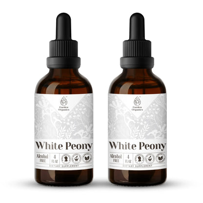 White Peony Tincture gardenixx Vitamins & Supplements gardenixx Alcohol-FREE-2X4-OZ